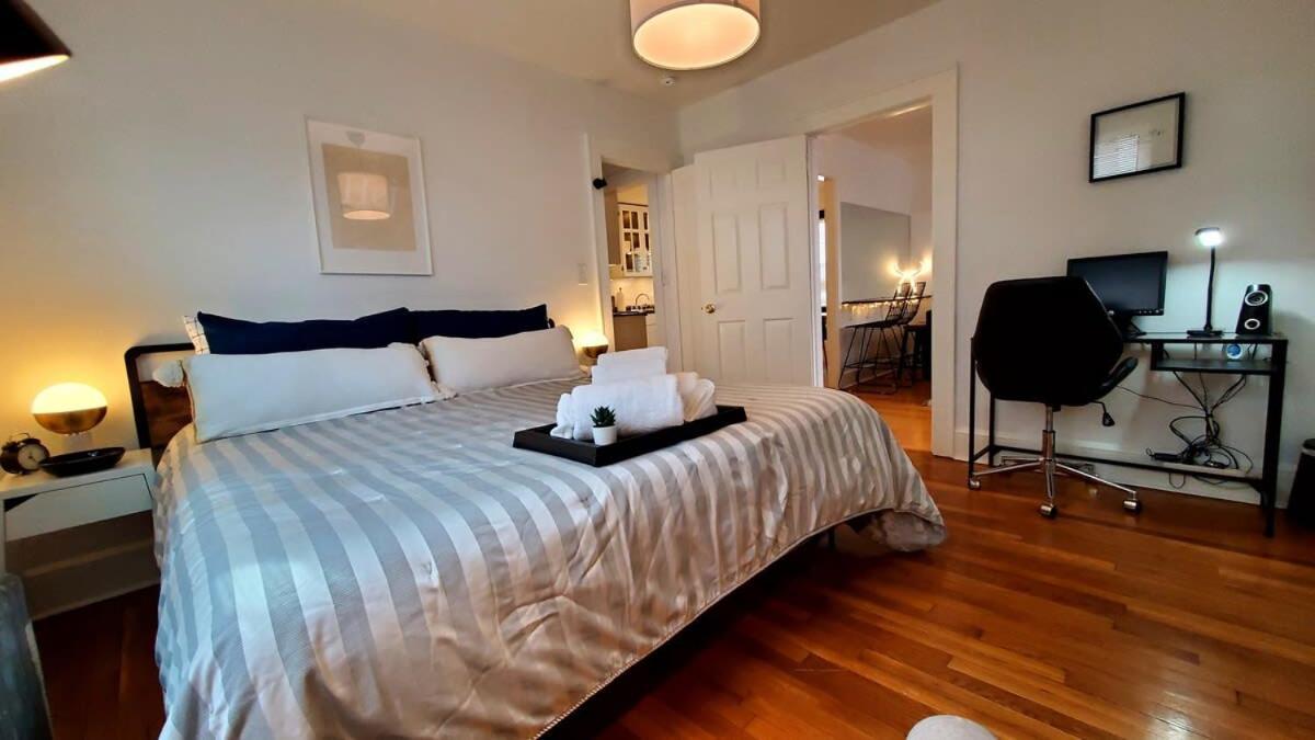 The Blue Sapphire 2Br 2 King Beds & Ample Backyard Apartment Bridgeport Ngoại thất bức ảnh