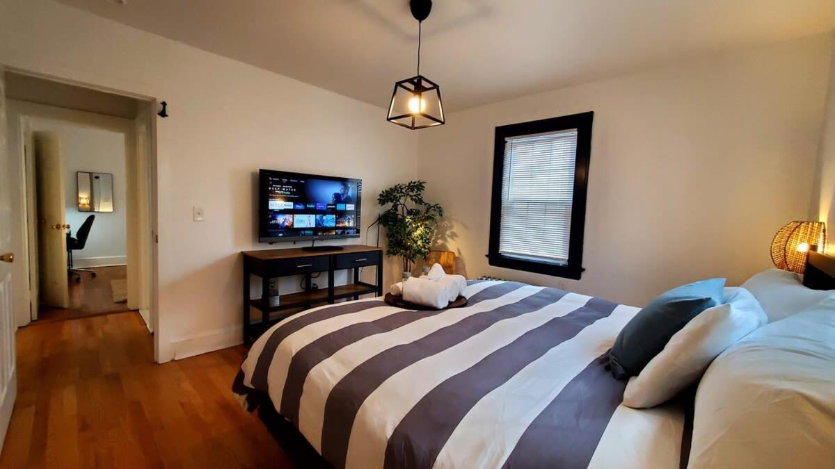 The Blue Sapphire 2Br 2 King Beds & Ample Backyard Apartment Bridgeport Ngoại thất bức ảnh