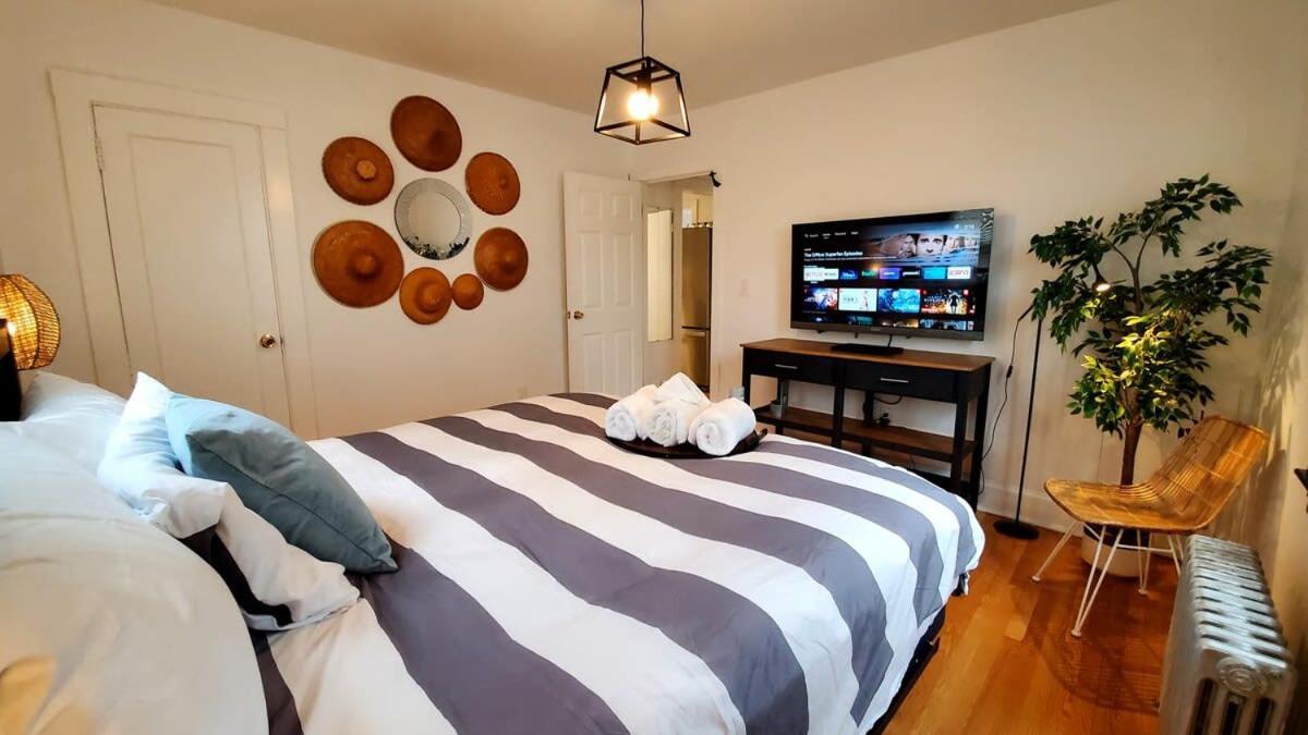 The Blue Sapphire 2Br 2 King Beds & Ample Backyard Apartment Bridgeport Ngoại thất bức ảnh