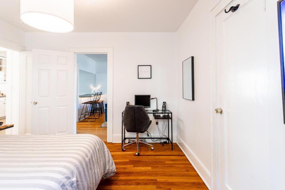 The Blue Sapphire 2Br 2 King Beds & Ample Backyard Apartment Bridgeport Ngoại thất bức ảnh