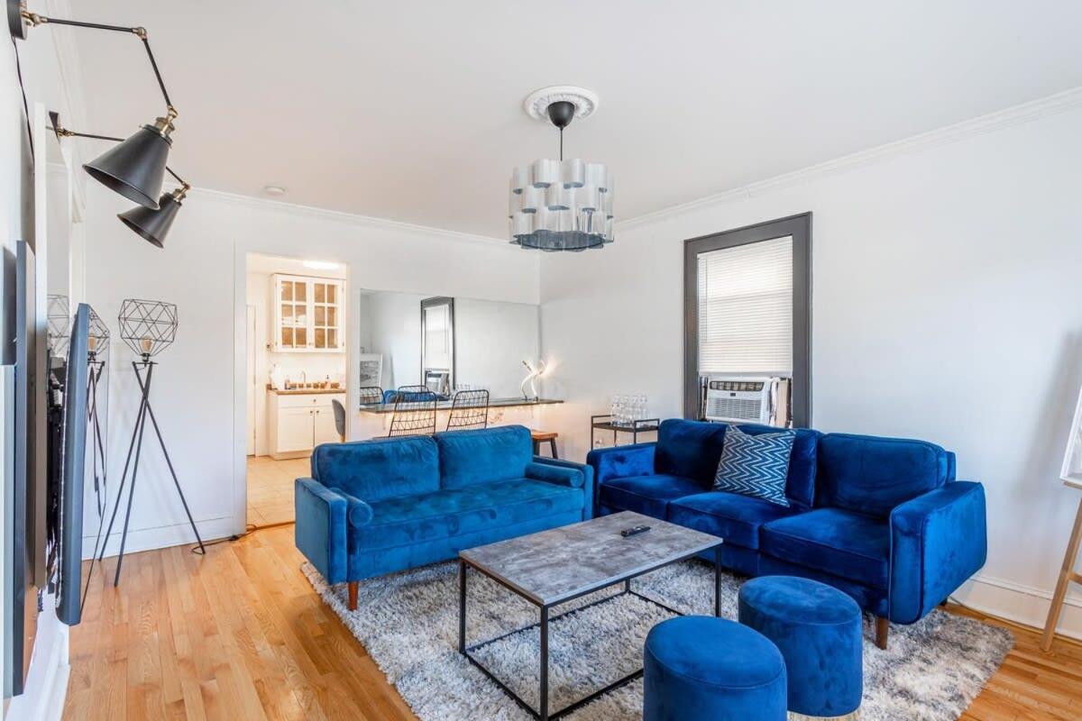 The Blue Sapphire 2Br 2 King Beds & Ample Backyard Apartment Bridgeport Ngoại thất bức ảnh
