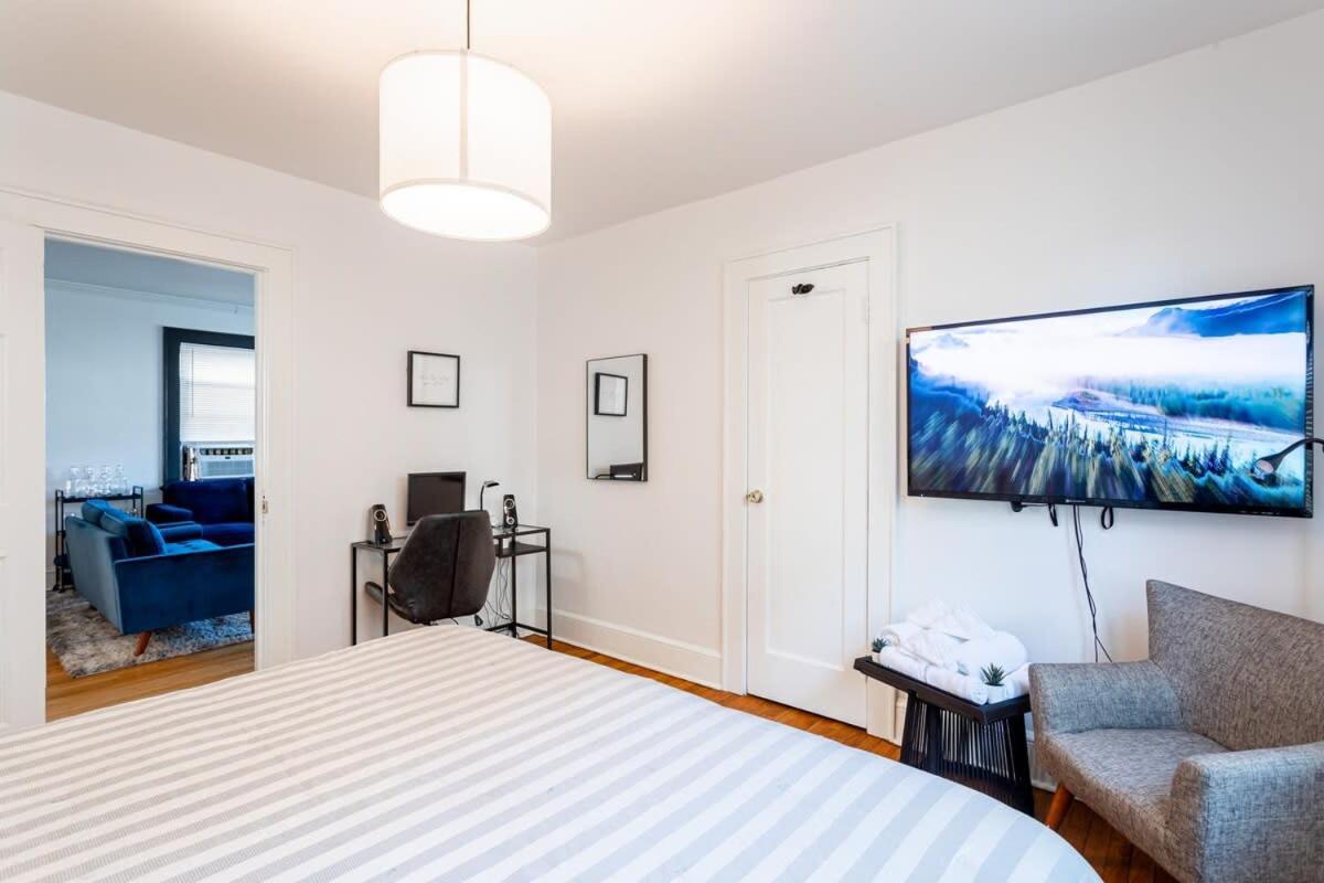 The Blue Sapphire 2Br 2 King Beds & Ample Backyard Apartment Bridgeport Ngoại thất bức ảnh