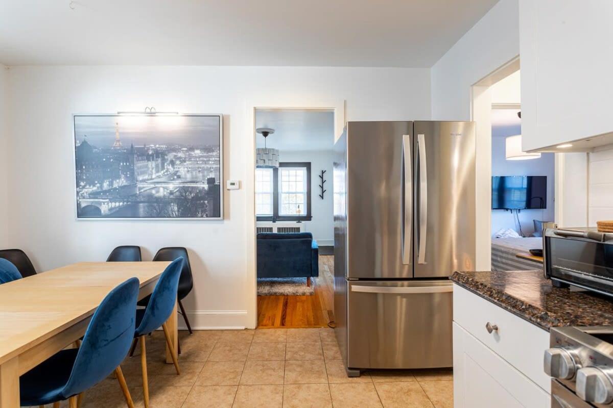 The Blue Sapphire 2Br 2 King Beds & Ample Backyard Apartment Bridgeport Ngoại thất bức ảnh