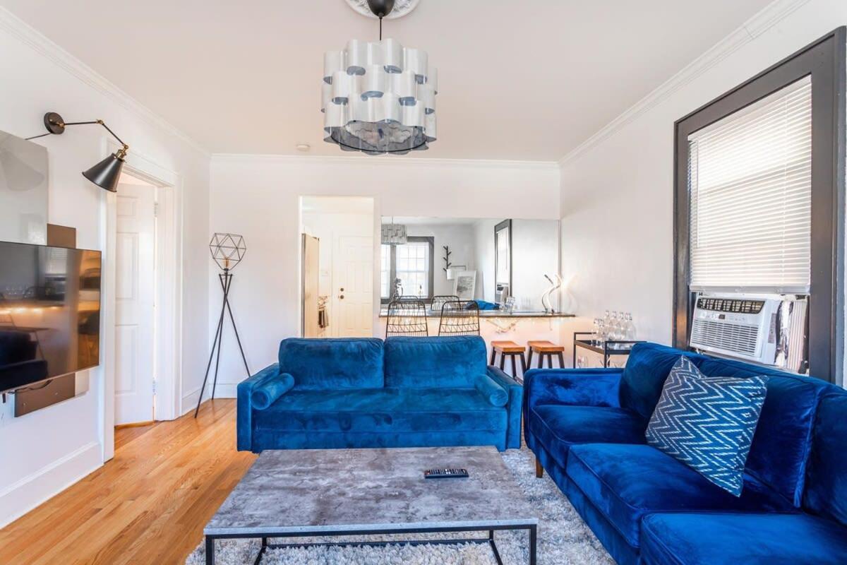 The Blue Sapphire 2Br 2 King Beds & Ample Backyard Apartment Bridgeport Ngoại thất bức ảnh